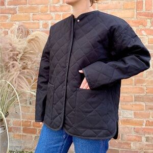 Shelter Clothing Milo Coat in Black